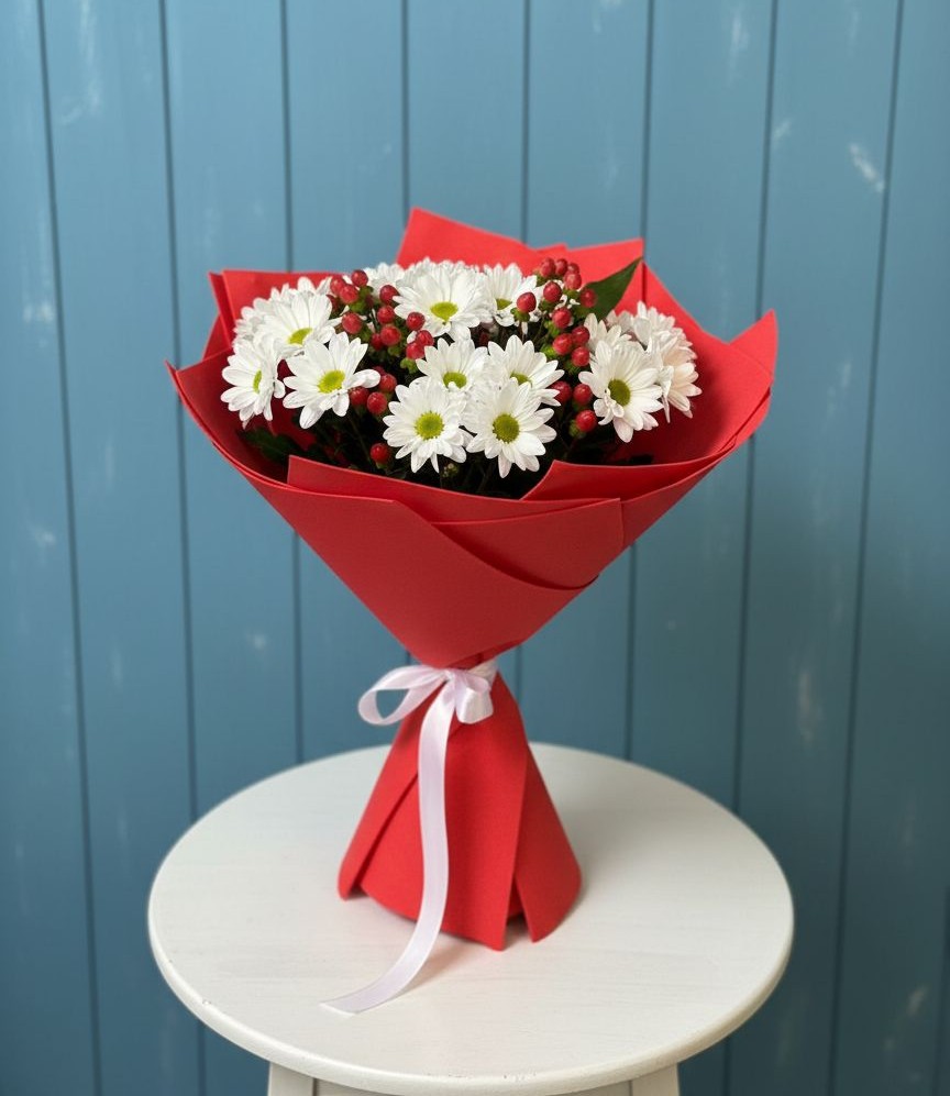 Букет цветов из: Хризантемы в Сорочинске