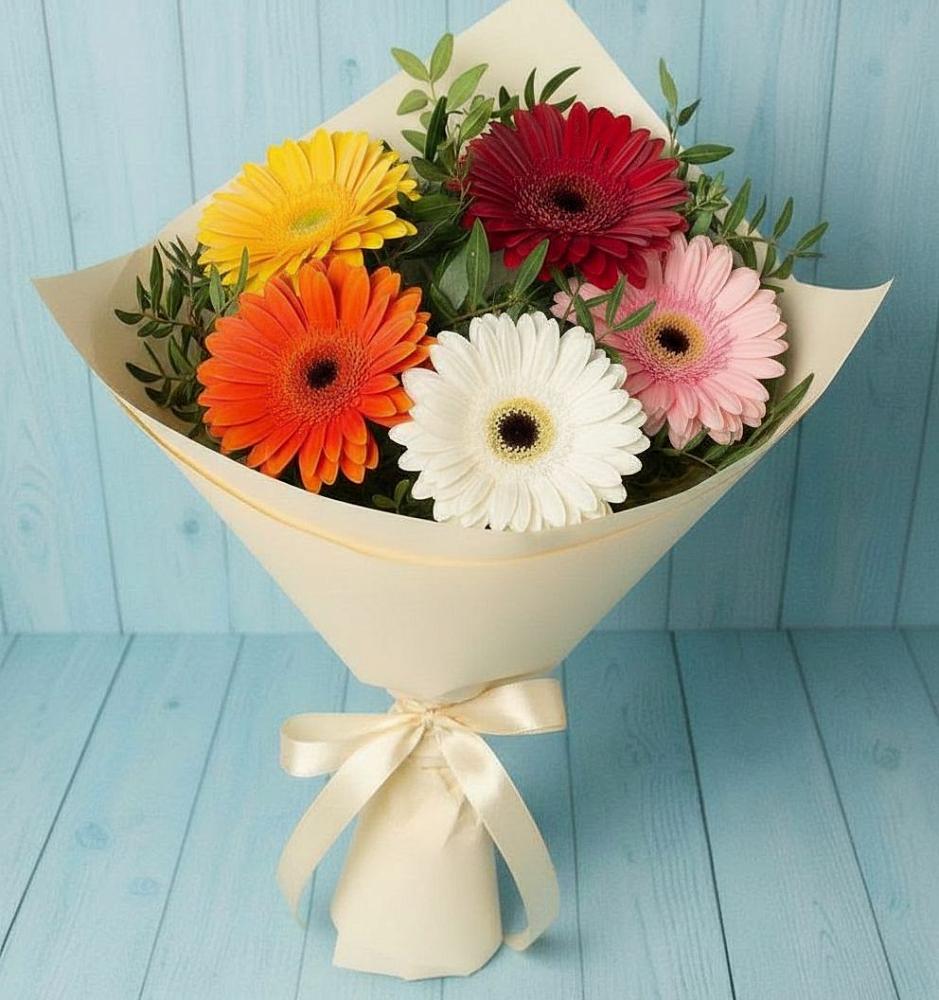 Букет цветов из: Герберы в Сорочинске