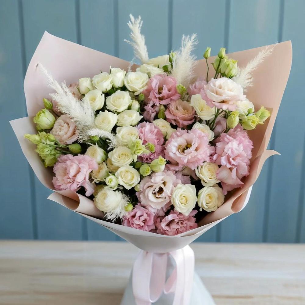 Букет цветов из: Альстромерии и Розы в Сорочинске