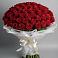 Букет 101 Красная роза Блэк Мэджик в Сорочинске