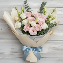 Букет цветов из:  Лизиантусы #REPLACE_PRED# Сорочинске