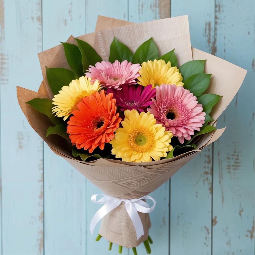Букет цветов из: Герберы в Сорочинске