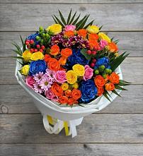 Букет цветов из:  Розы и Хризантемы #REPLACE_PRED# Сорочинске