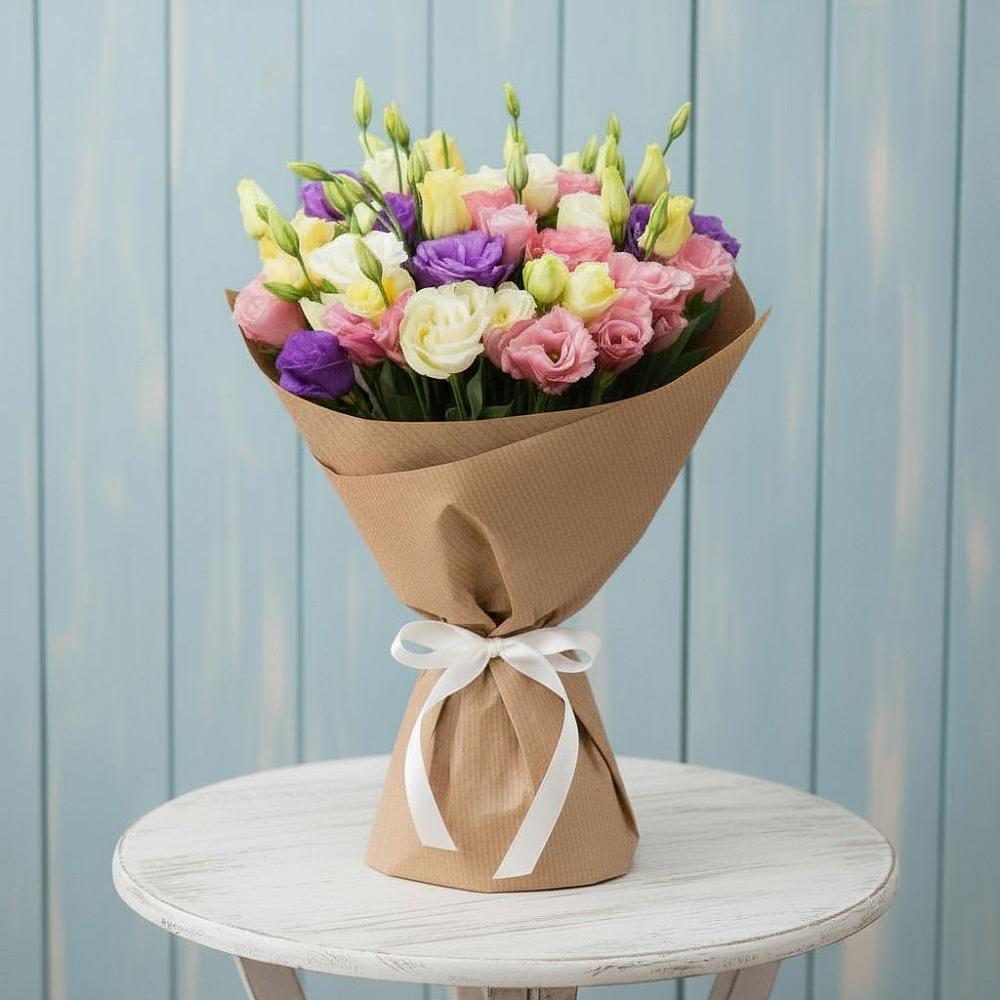 Букет цветов из: Лизиантусы в Сорочинске