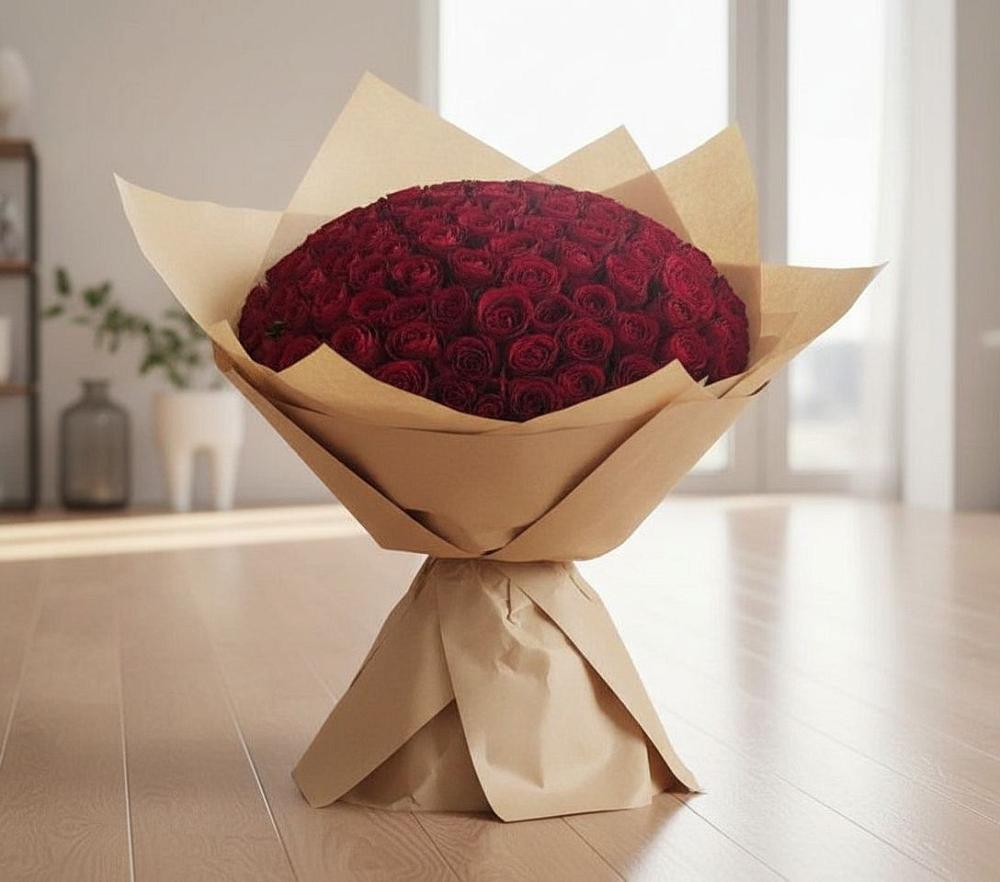 Букет 101 Красная роза в Сорочинске