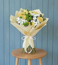 Букет цветов из:  Хризантемы и Розы в Сорочинске