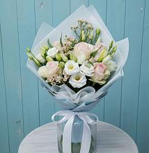 Букет цветов из:  Розы и Лизиантусы #REPLACE_PRED# Сорочинске