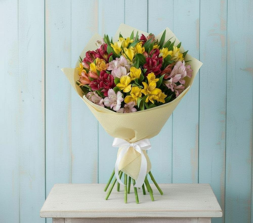 Букет цветов из: Альстромерии в Сорочинске