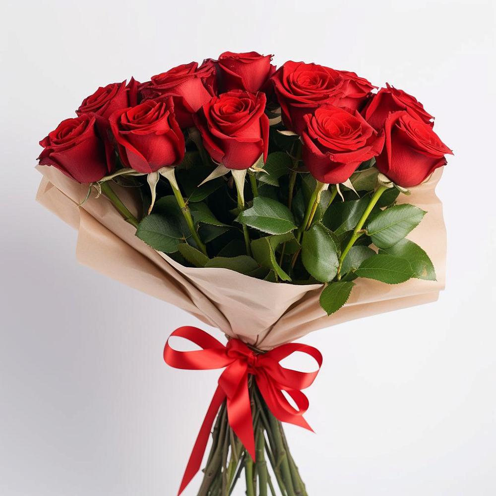 Букет 11 Красных роз Эдлесс Лав в Сорочинске