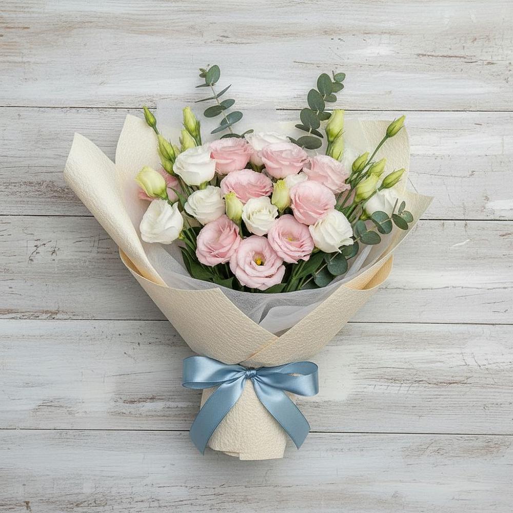 Букет цветов из: Лизиантусы в Сорочинске